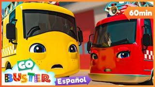 Buster y el camión de bomberos | 1 HORA de Go Buster en Español | Dibujos animados para niños