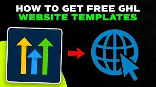 How to Get FREE GoHighLevel Website Templates (Tutorial)