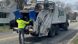 JRM’s Beast Mack MR Garbage Truck VS Beverly Recycling