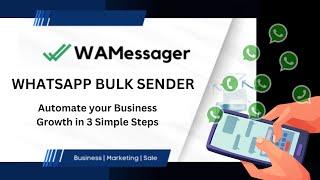 WA Sender FREE Bulk Messaging | WhatsApp Bulk Sender | Short Video