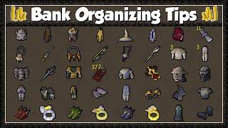 OSRS Bank Organizing Tips & Plugins!