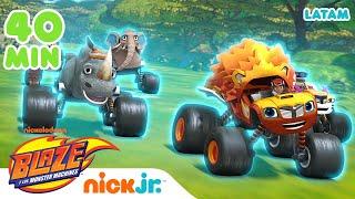 40 minutos de los animales MÁS TIERNOS | Blaze y los Monster Machines