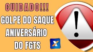 GOLPE do SAQUE ANIVERSÁRIO do FGTS no WhatsApp - A Caixa Econômica Avisa por Mensagem???