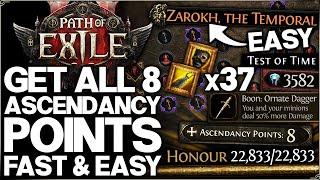 Path of Exile 2 - How to Get ALL 8 Ascendancy Points EASY FAST - 23 OP Trial Tips & Sekhemas Guide!