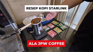 RESEP KOPI STARLING ALA JPW COFFEE