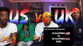 AMERICANS REACT | US RAP   VS UK RAP  2020 - Who wins?