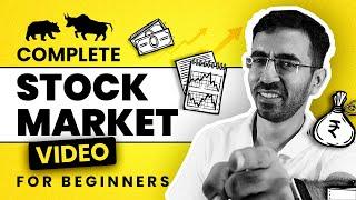 Complete Stock Market Basics for Beginners in Hindi.