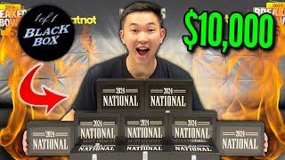 I OPENED TEN INSANE 2024 PANINI NATIONAL BLACK BOXES WITH GUARANTEED 1/1s ($10,000)! 