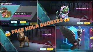 New Hola Buddy Crate Opening - Free Lion - Free Kitten Outfits & More - Pubg Mobile