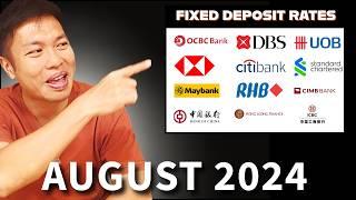 I Found the Best Fixed Deposit Rates Again | August 2024