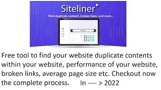 Siteliner | Free Website Duplicate Content Checker Tool in 2022