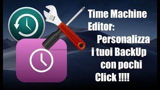 Tutorial Mac #165 - "TimeMachine Editor", per personalizzare i vostri BackUp!