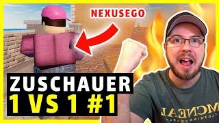 EIN 1VS1 GEGEN NEXUSEGO #1  ROBLOX ARSENAL DEUTSCH » ROBLOX