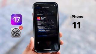 Install IOS 17 Beta 4 on iPhone 11 - iPhone 11 not showing ios 17 update