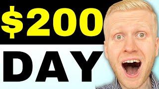 HOW TO MAKE 200 DOLLARS A DAY ONLINE - 5 Simple Methods that Work!