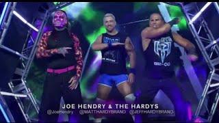 Joe Hendry & The Hardys Entrance at TNA Emergence