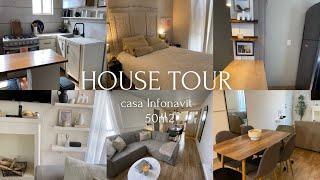 HOUSE TOUR | CASA INFONAVIT 50 metros cuadrados