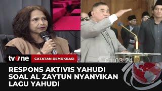 Aktivis Yahudi: Alangkah Baiknya Semua Ponpes Bisa Menyanyikan Lagu Yahudi | Catatan Demorkasi tvOne