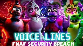 Security Breach Voice lines Animated In Blender #2