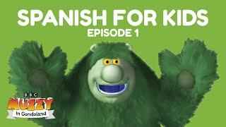 Spanish For Kids.  Muzzy In Gondoland - Episode 1. Spanish lessons for children by the BBC's Muzzy