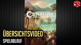 Century: Fernöstliche Wunder - Übersichtsvideo Spielablauf - Brettspiel im Test deutsch