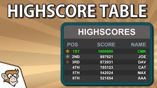 High Score Table with Saving and Loading (Unity Tutorial for Beginners)