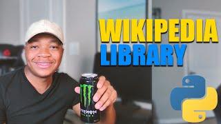 How to use Python Wikipedia Library