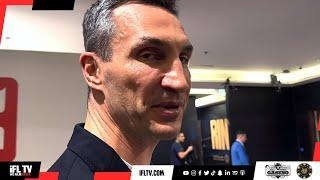 "WE DON'T CARE ABOUT THE REMATCH" - WLADIMIR KLITSCHKO IMMEDIATE REACTION TO USYK WIN VS TYSON FURY