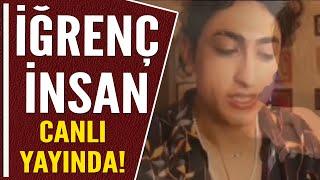 İĞRENÇ İNSAN CANLI YAYINDA!