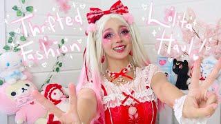  HUGE Lolita Haul!! Second hand Angelic Pretty & BTSSB try on 