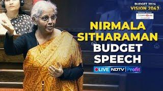 Watch Live: Nirmala Sitharaman's Union Budget Speech 2024 LIVE In Lok Sabha