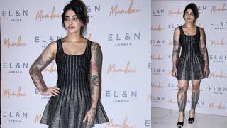 Indian model and actress VJ Bani Looks Hot Arrives At Exclusive Launch Of EL & N London Event