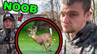 I Took My British Friend Deer Hunting...