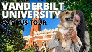 Vanderbilt University Campus Tour | Walk with Me & My Corgi in 4K