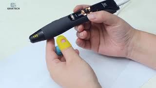 Tutorial: how to use Geeetech TG-21 3D printing pen