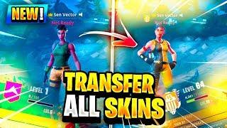 HOW TO TRANSFER SKINS TO ANY PS4, XBOX, OR PC FORTNITE ACCOUNT! (Fortnite Battle Royale)