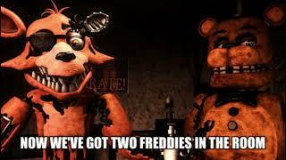 2hot but Toy Bonnie, Foxy, & Withered Freddy Sings It - FNF | Five Nights at Freddy's Cover