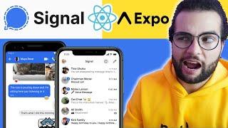 Build a Secure Realtime Chat App in React Native [2] (tutorial for beginners) 