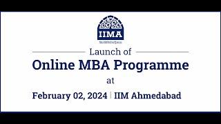 IIMA Launches Online MBA Programme