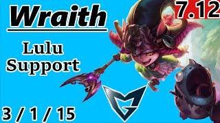 SSG Wraith Lulu Support Korean Challenger Full Gameplay S7