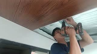 PVC Ceiling Panel installation Tutorial 
