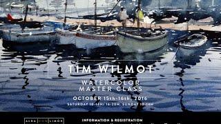 Watercolor Master Class with Tim Wilmot at Alda Con Limon - a Short promo video