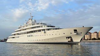 Golden Odyssey 123 m 403 ft @LurssenYachtsGermany Built SuperYacht In Gibraltar