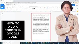 how to add a border in google docs | how to insert border in google docs | border in google docs