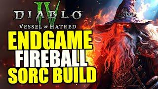 Diablo 4 BEST Fire Sorcerer Build For Season 6 - Fireball Sorcerer Build