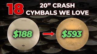 20 Inch Crash Cymbals We Love | Which Is Best For You?