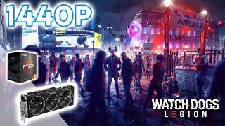 Watch Dogs Legion 1440p - Radeon 6800 XT Ryzen 5 5600X [High Settings Benchmark]