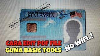 Cara Paling Mudah Buat Palang Pada PDF File