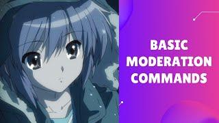 How to use Mudae Bot Moderation Commands