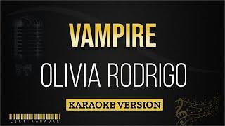 Olivia Rodrigo - vampire  (Karaoke Version)